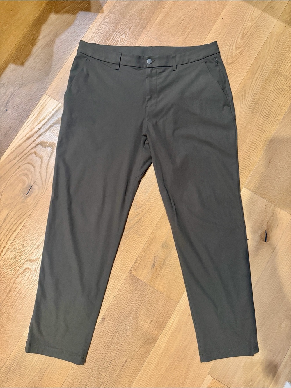 lululemon athletica ABC Classic-Fit Trouser Men's Chino Pants - Olive Green